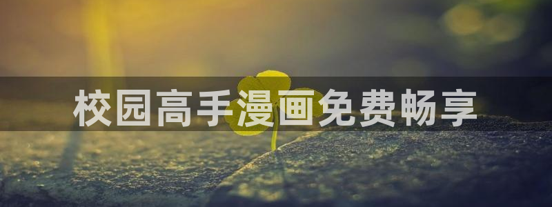 韩漫漫画免费版在线阅读下拉：校园高手漫画免费畅享